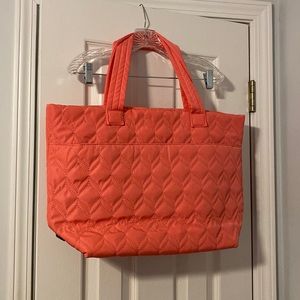 Fabletics The Quilted Tote 3 in Coral